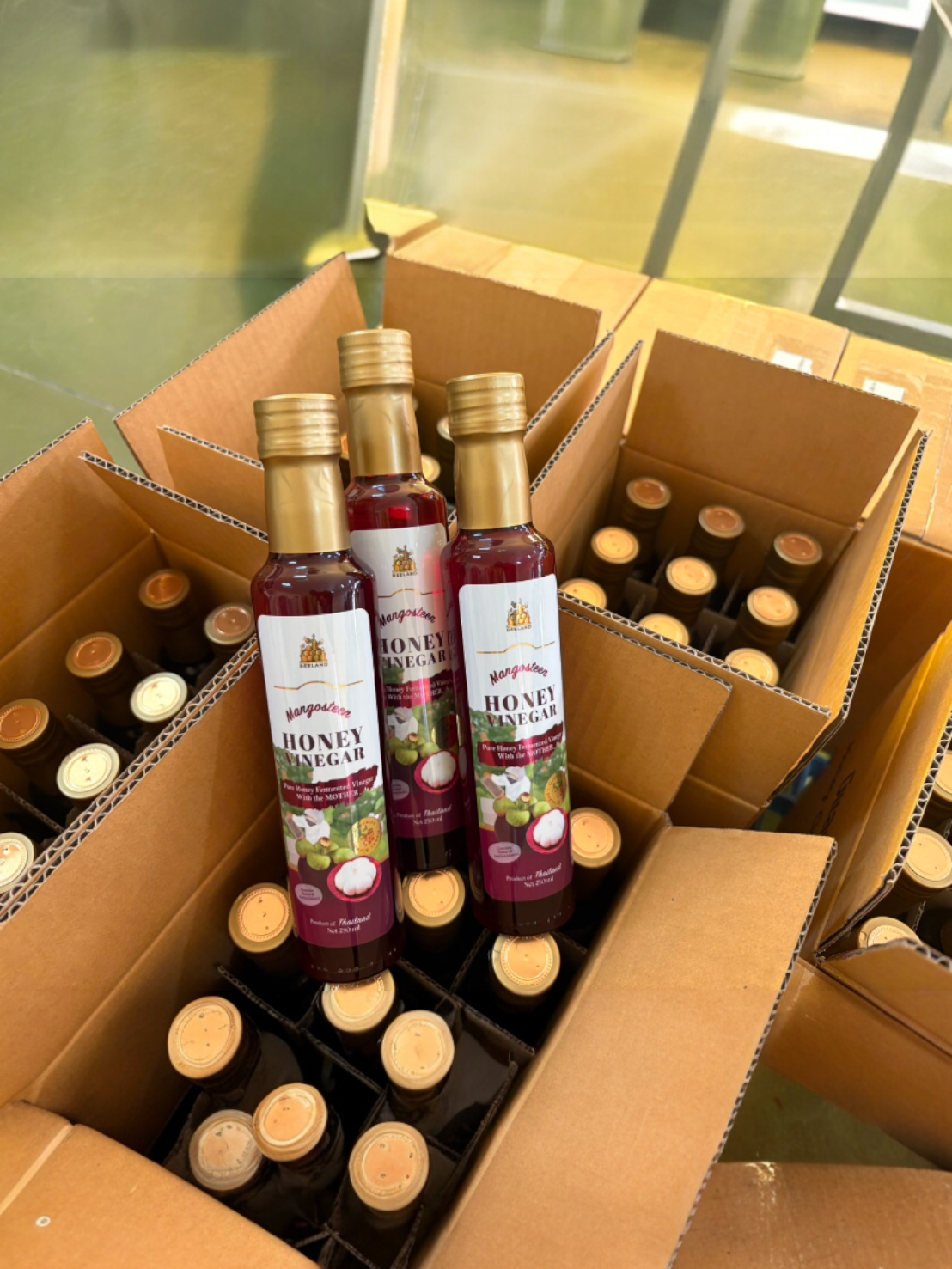 Honey Vinegar Mix Mangosteen Box